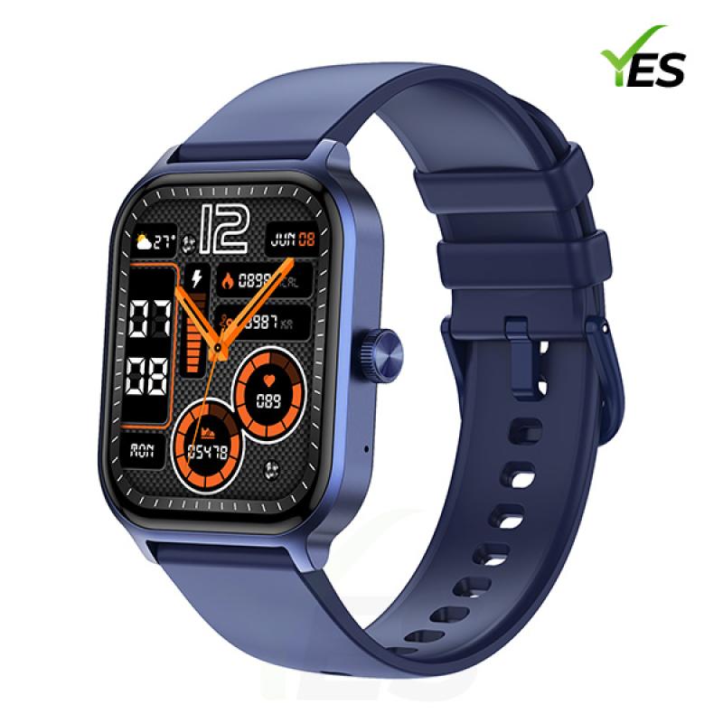 YES Neo Fit Smartwatch – 1ATM Waterproof, 1.93-Inch IPS Display, Multi-Sport Modes, Heart Rate & Health Tracking, Bluetooth Calling & More