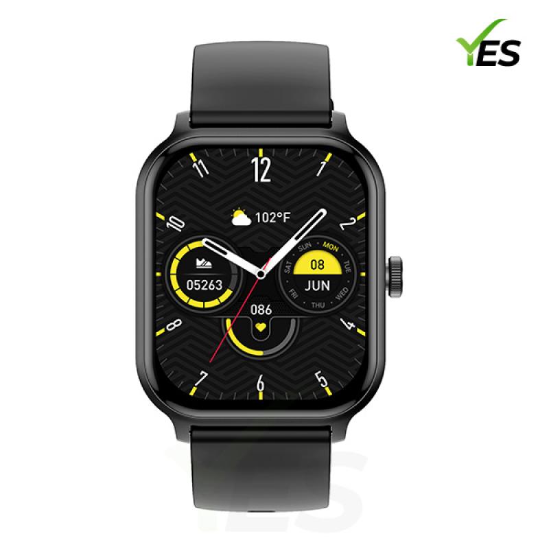 YES Neo Fit Smartwatch – 1ATM Waterproof, 1.93-Inch IPS Display, Multi-Sport Modes, Heart Rate & Health Tracking, Bluetooth Calling & More
