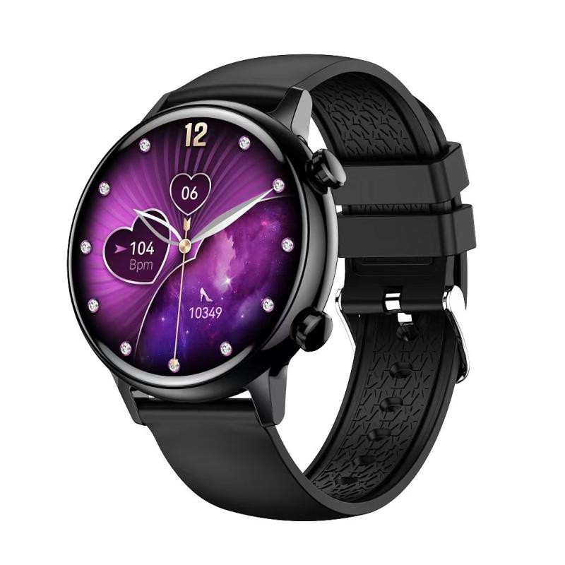 YES Aurora Fit Smartwatch: AMOLED Display, Health Tracking, Multi-Sport Modes & Bluetooth Connectivity