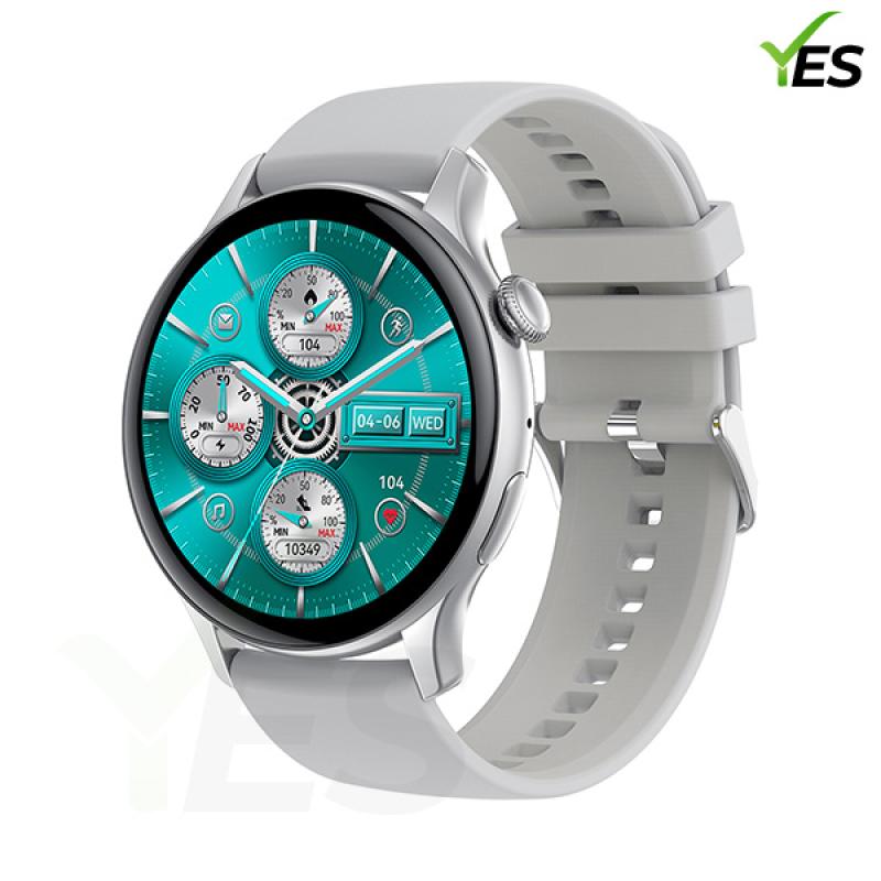 YES Vibe Fit Smartwatch - AMOLED Display | Sleep & Fitness Tracker | Heart Rate & SpO2 Monitor | NFC & Call Features