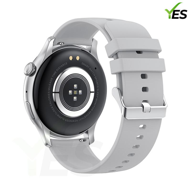 YES Vibe Fit Smartwatch - AMOLED Display | Sleep & Fitness Tracker | Heart Rate & SpO2 Monitor | NFC & Call Features