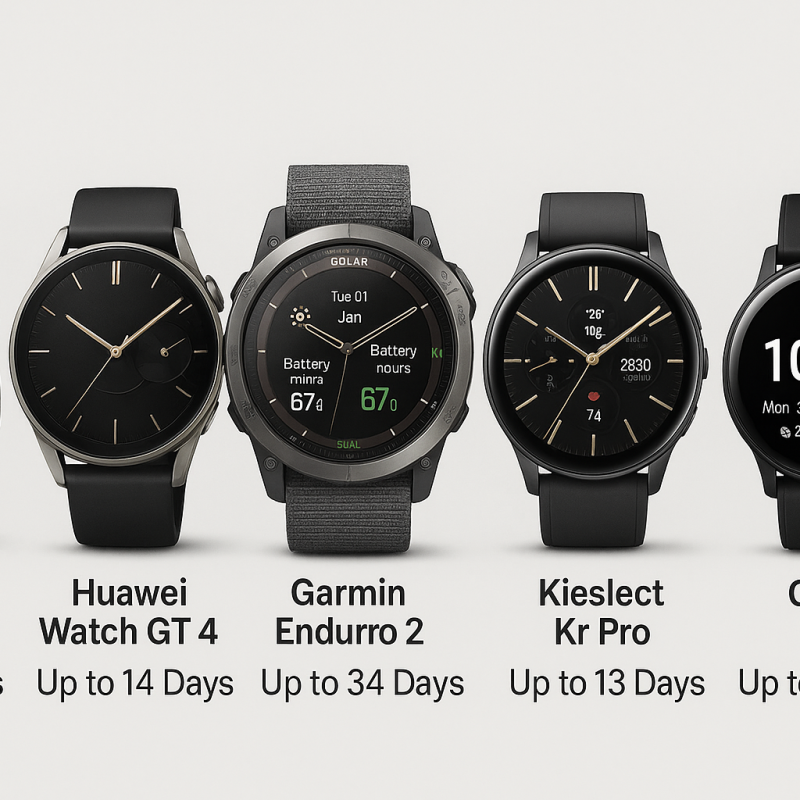 Which Smartwatch Has the Longest Battery Life?