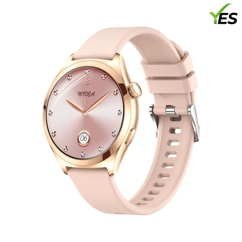 YES Ariel Nova Smartwatch – Women’s Health & Fitness Watch with IP68 Water Resistance
