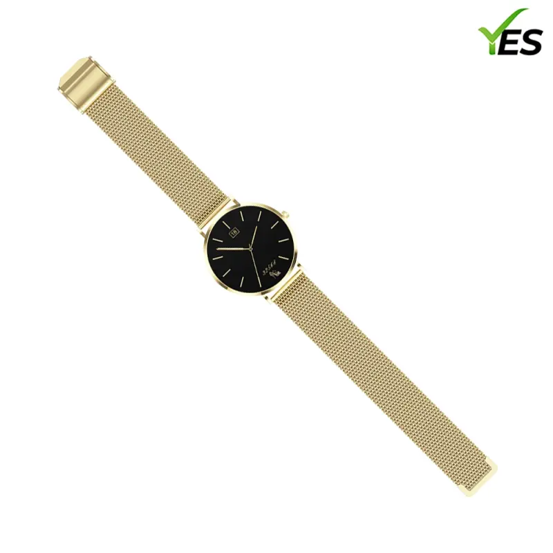 YES Opal Flow Smartwatch – 1.19" AMOLED, Stainless Steel Body, IP68