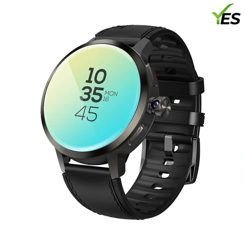 YES Power Link Android Smartwatch — 1.75" AMOLED, 4G Nano-SIM, Pull-Out Rotating Dual Camera, Built-in GPS