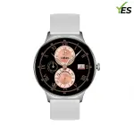YES Slim Sense Smartwatch – 1.43" AMOLED 466×466 Display, Bluetooth Calling & Music, IP68 Waterproof, Premium Slim Zinc-Alloy Body