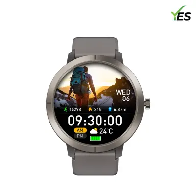 YES Trail GPS Smartwatch – Premium AMOLED Display, GPS Navigation, Compass, SpO2 & Heart Rate Monitor