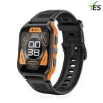 YES Bolt Pro Smartwatch | 3ATM Waterproof, Ultimate Health Tracker with BT Call, Music, and Dynamic Design