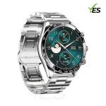 YES Platinum Pro Smartwatch - 1.43-Inch AMOLED Display, Bluetooth Call, Health Monitoring & Multi-Sport Modes