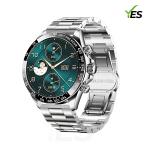 YES Platinum Pro Smartwatch - 1.43-Inch AMOLED Display, Bluetooth Call, Health Monitoring & Multi-Sport Modes