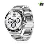 YES Platinum Pro Smartwatch - 1.43-Inch AMOLED Display, Bluetooth Call, Health Monitoring & Multi-Sport Modes