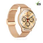 YES Velvet Pro Smartwatch - 1.43'' AMOLED Display, Ultra-Thin Design, Fitness & Health Tracker