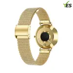 YES Opal Flow Smartwatch – 1.19" AMOLED, Stainless Steel Body, IP68