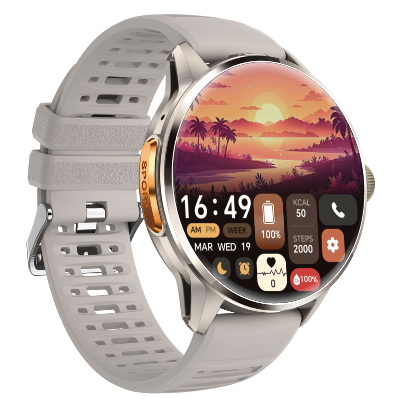 YES Power Link Pro 4G Android Smartwatch with 1.80″ AMOLED Display, SIM, App Download, Dual-Mode Calling & Health Monitoring