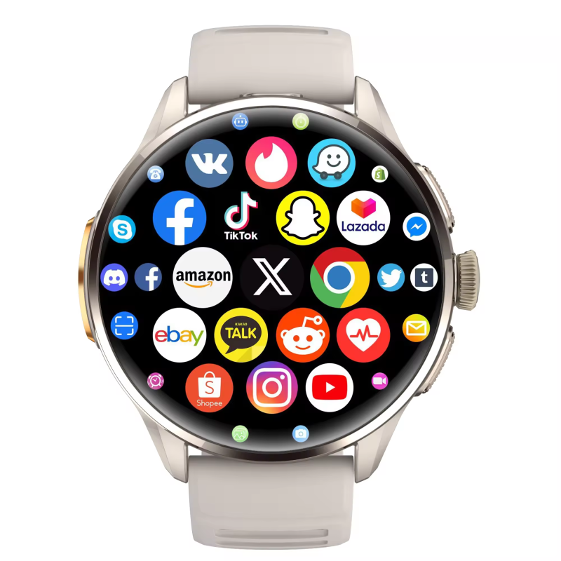 YES Power Link Pro 4G Android Smartwatch with 1.80″ AMOLED Display, SIM, App Download, Dual-Mode Calling & Health Monitoring