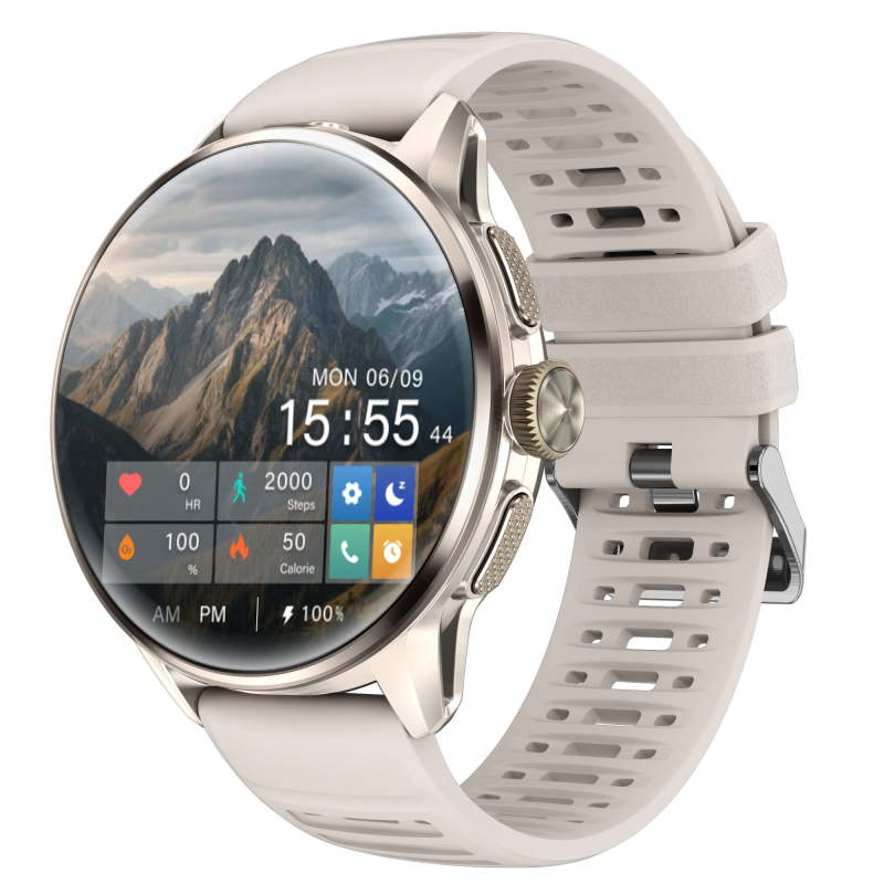 YES Power Link Pro 4G Android Smartwatch with 1.80″ AMOLED Display, SIM, App Download, Dual-Mode Calling & Health Monitoring