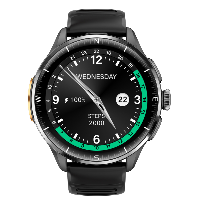 YES Power Link Pro 4G Android Smartwatch with 1.80″ AMOLED Display, SIM, App Download, Dual-Mode Calling & Health Monitoring