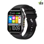 YES Pulse Max Smartwatch – 1.96" IPS Full-Touch Display, Bluetooth Calling, IP67 Water Resistant