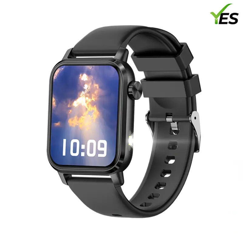 YES Pulse Pro Smartwatch – 1.85” Big Display, Bluetooth Calling, IP68 Waterproof, Health & Sports Tracker
