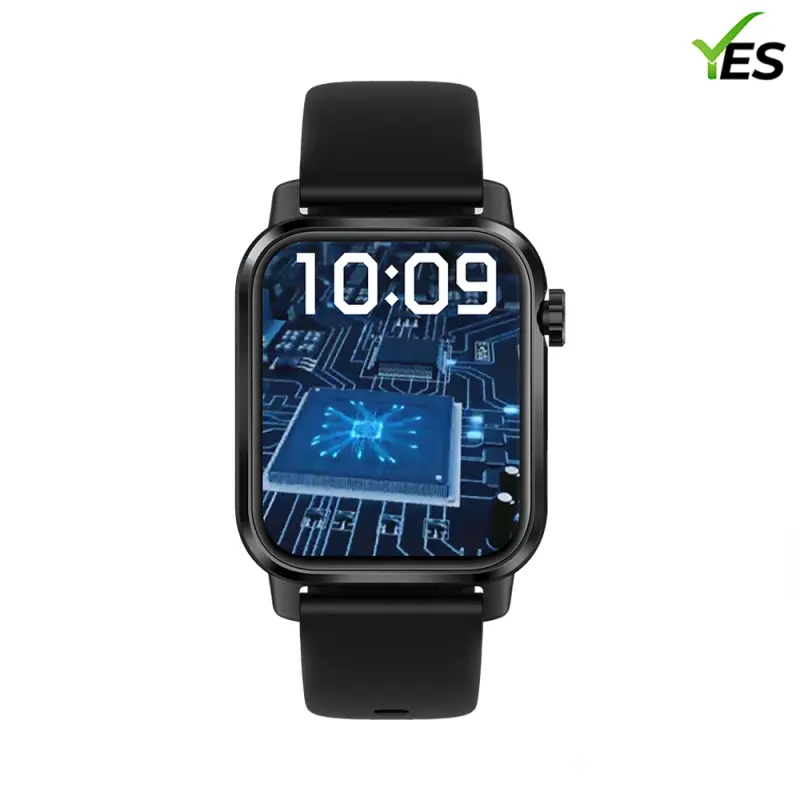 YES Pulse Pro Smartwatch – 1.85” Big Display, Bluetooth Calling, IP68 Waterproof, Health & Sports Tracker